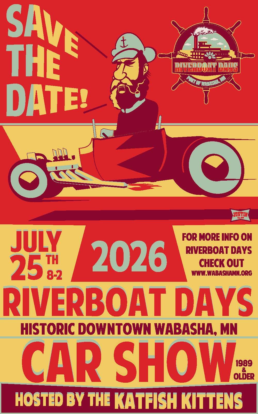 Riverboat Days Car Show Hosted by the Katfish Kittens