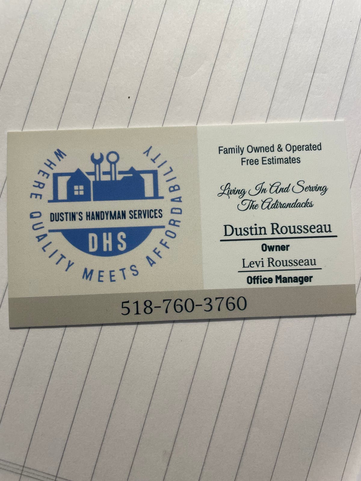 Dustin’s Handyman Services
