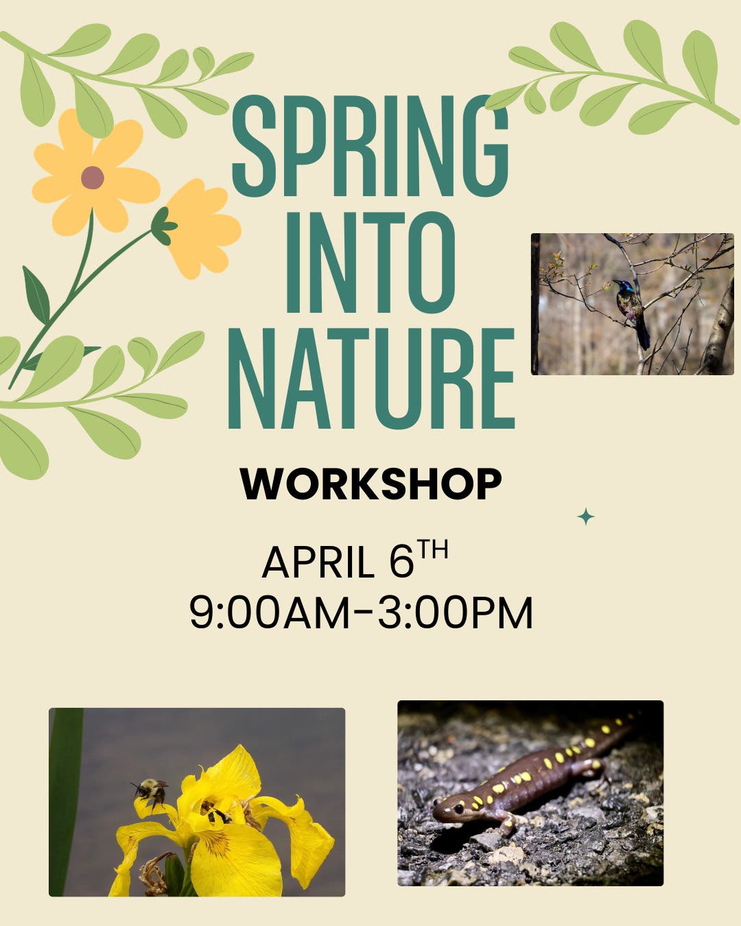 Apr 6 | Spring Into Nature Workshop | Doylestown, PA Patch