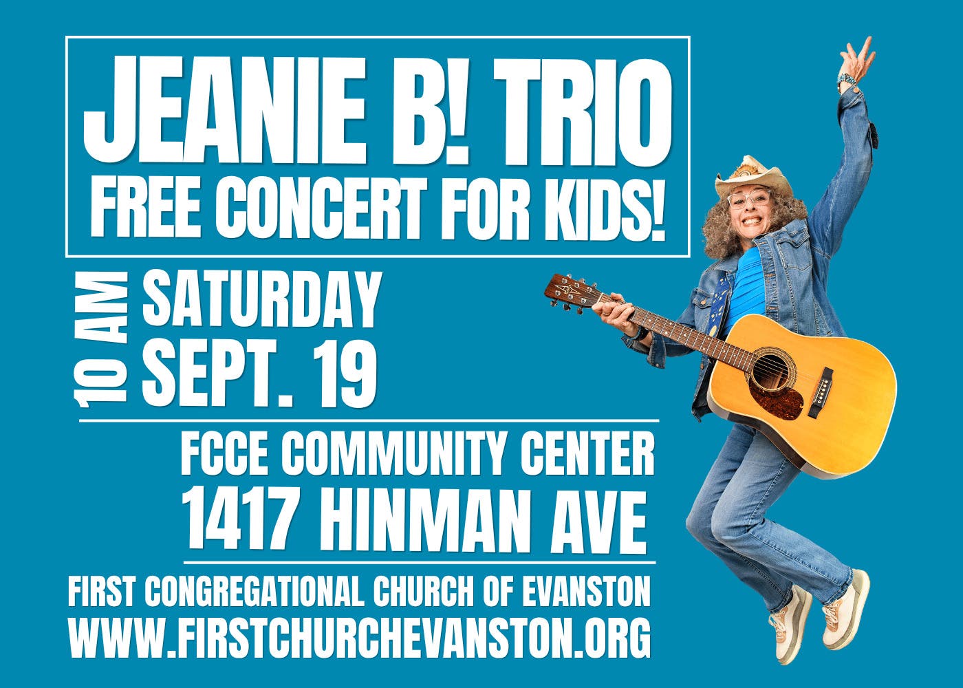 Jeanie B! Trio (Free Children's Concert)