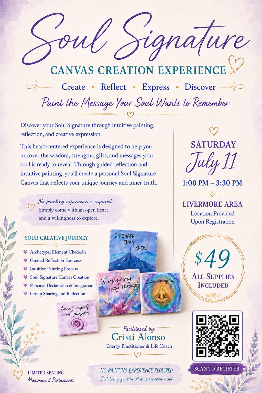 Soul Signature Canvas Creation Experience