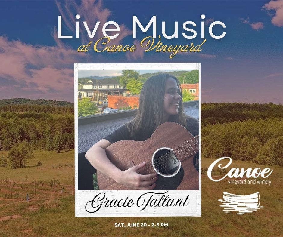 Gracie Tallant: Live Music at Canoe Vineyard