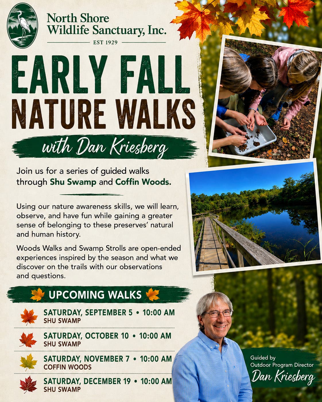 Early Fall Nature Walks With Dan Kriesberg