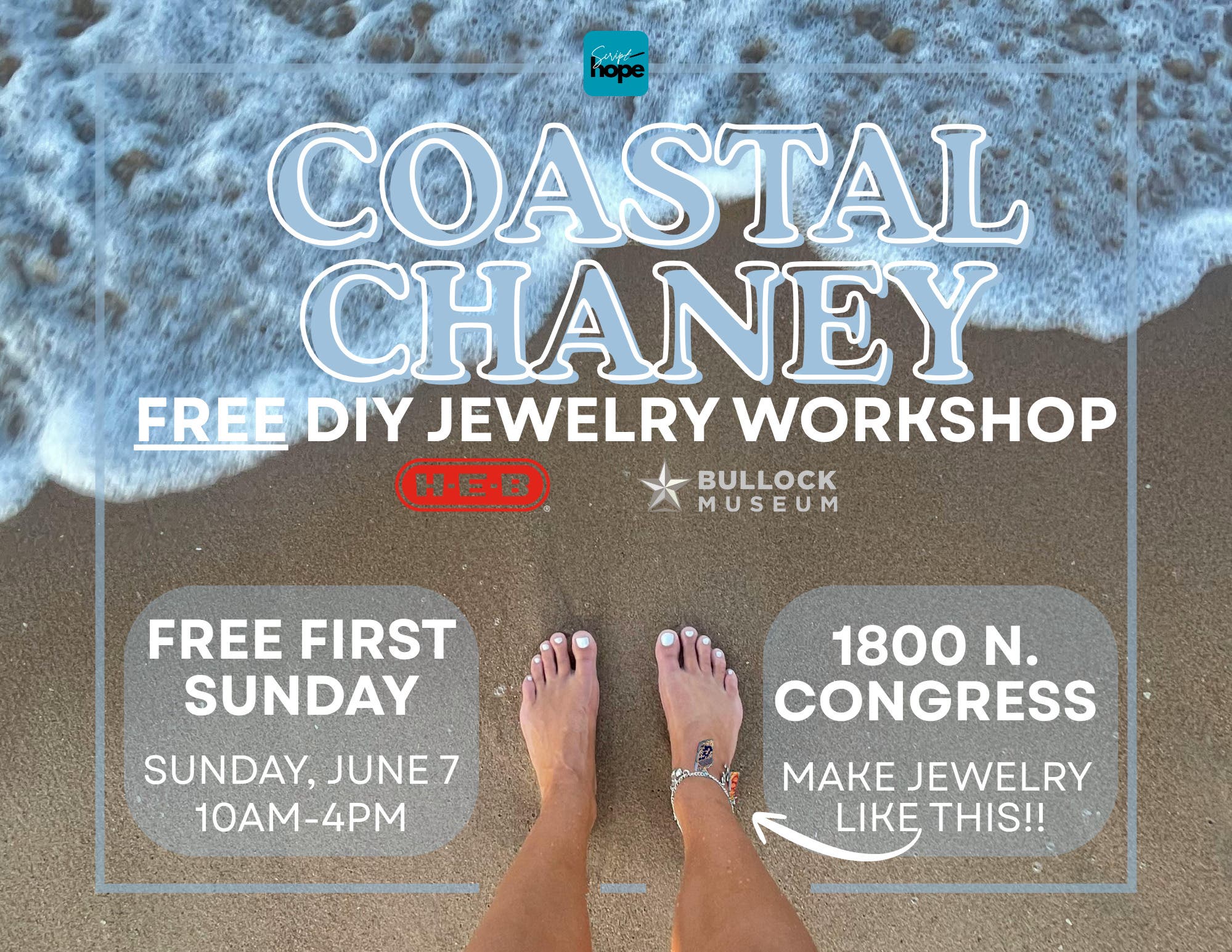 FREE DIY Custom Beach Coast Jewelry 