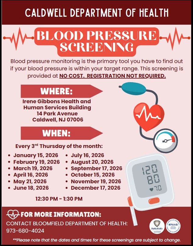 Blood Pressure Screening - Free!