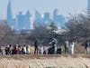 Birdwatchers, Photographers, and Nature Lovers gathered together to catch a glimpse of the Bald Eagles that frequent Richard W. DeKorte Park in Lyndhurst, NJ