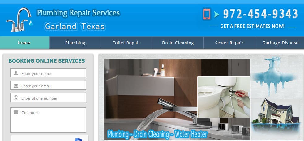 Plumbing Repair Garland TX