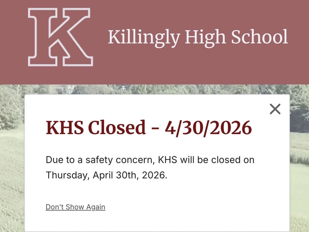 State police are investigating a threat Thursday morning at Killingly High School, which prompted administration to close school today.