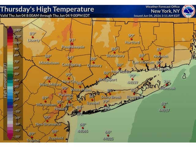 Weather In Connecticut Thunderstorms In Forecast As Major Weather Changes Begin Across CT ...
