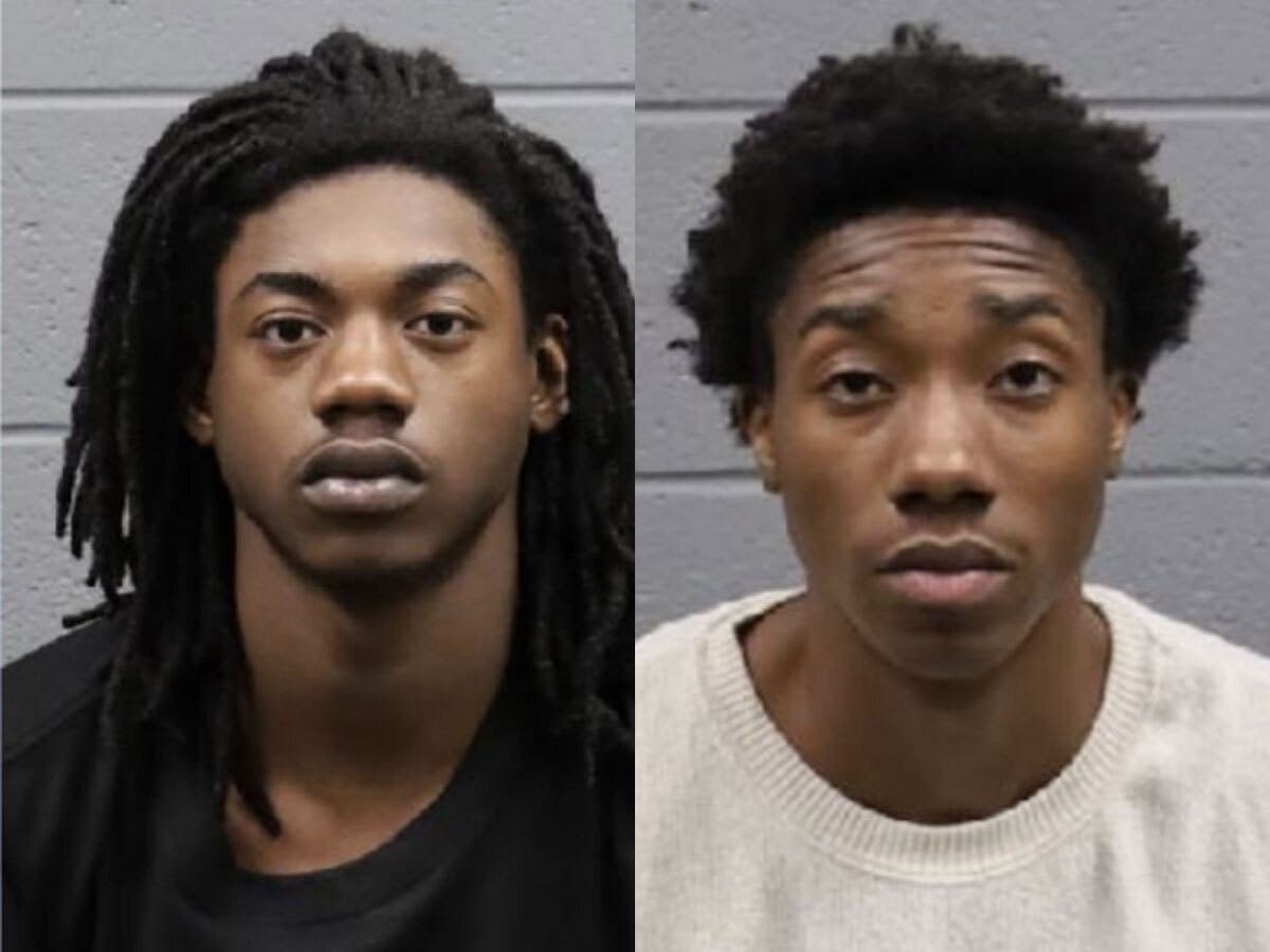Diondre Weaver, left, and Dorien Glenn.