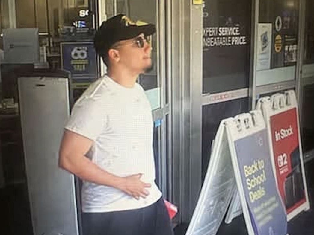 Montville police are looking for tips to identify this man, a suspect in a larceny case.
