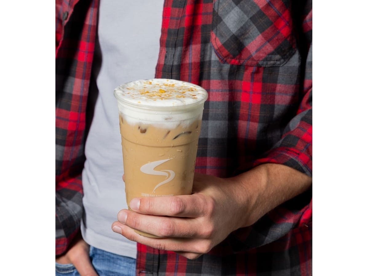 Aroma Joe's Poppin' Pumpkin Latte