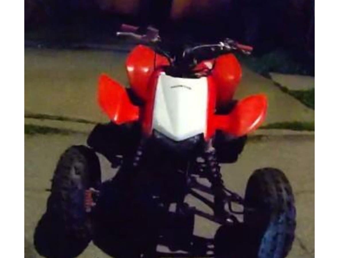 Newburgh police impounded this all-terrain vehicle on Aug. 13, 2026 after arresting its operator.