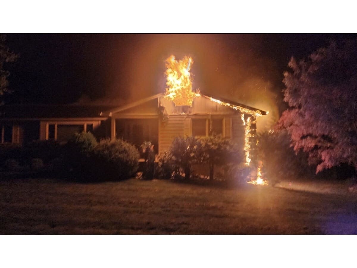 The cause of a fire which damaged a house on Upper Grassy Hill Road in Woodbury on Aug. 18, 2026 is under investigation.