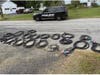Police recovered these electrical cables after they were stolen in Bristol on Sept. 25, 2026 from the grounds of the Mum Festival.