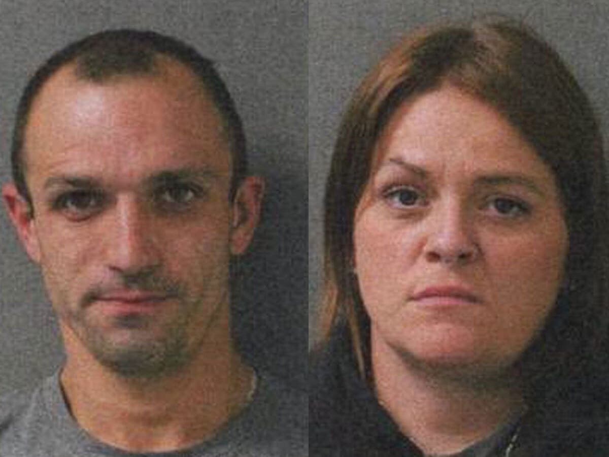 Justin Greico and Katie Potter