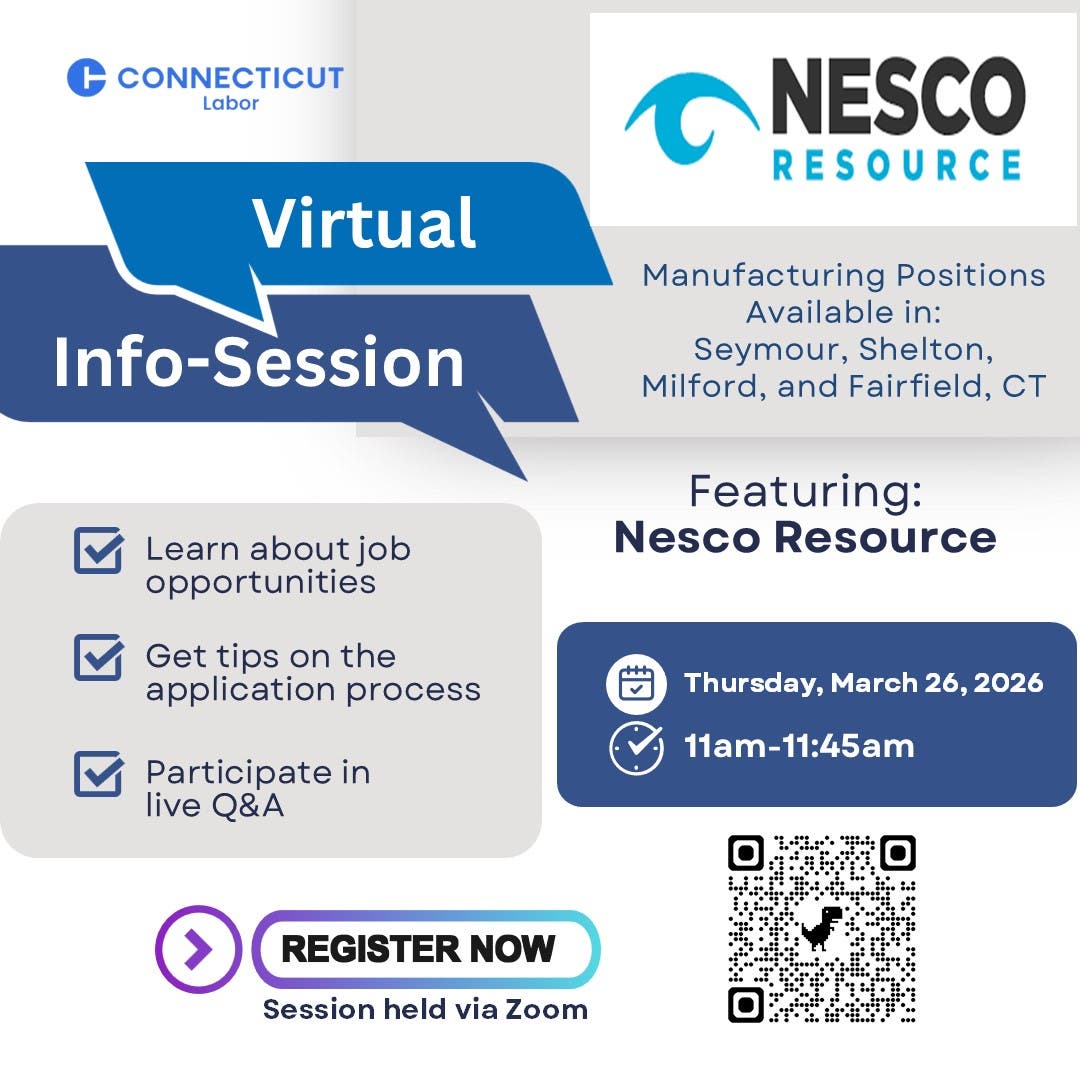 Virtual Information Session-Employment Opportunities with Nesco Resource