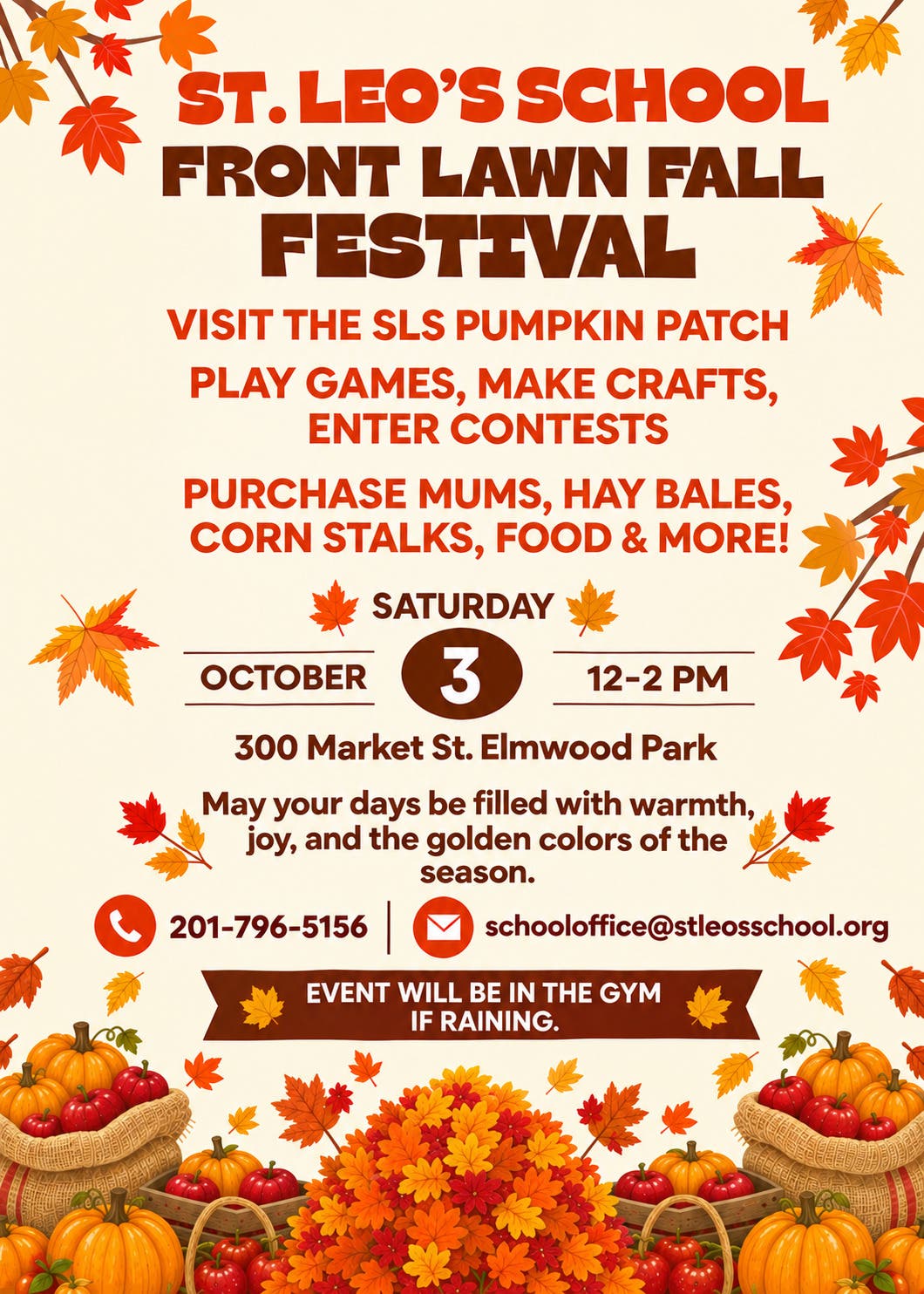 St. Leo's School Front Lawn Fall Festival