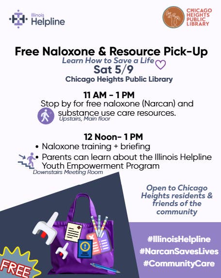 Free Naloxone & Resource Pick-up