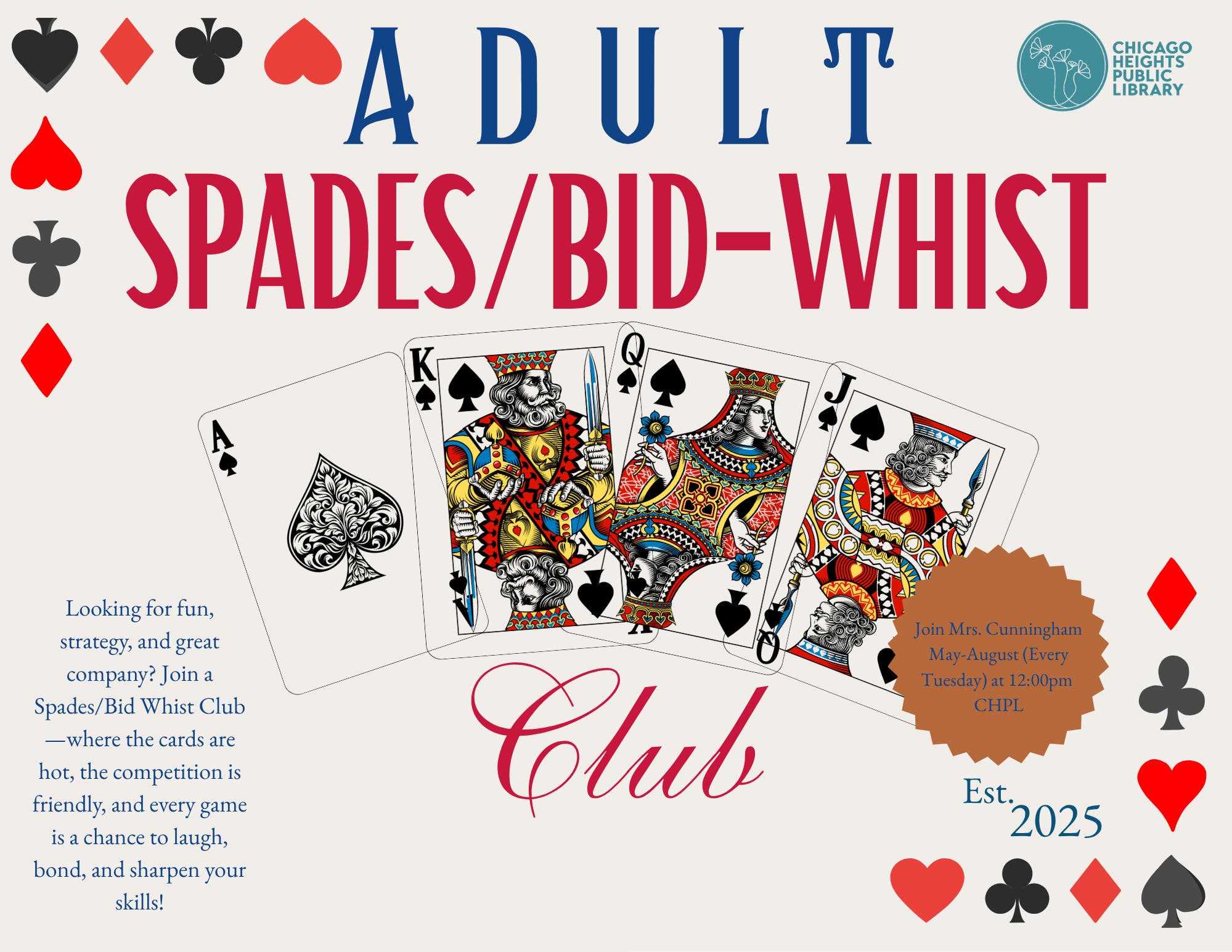 Spades/Bid Whist Club