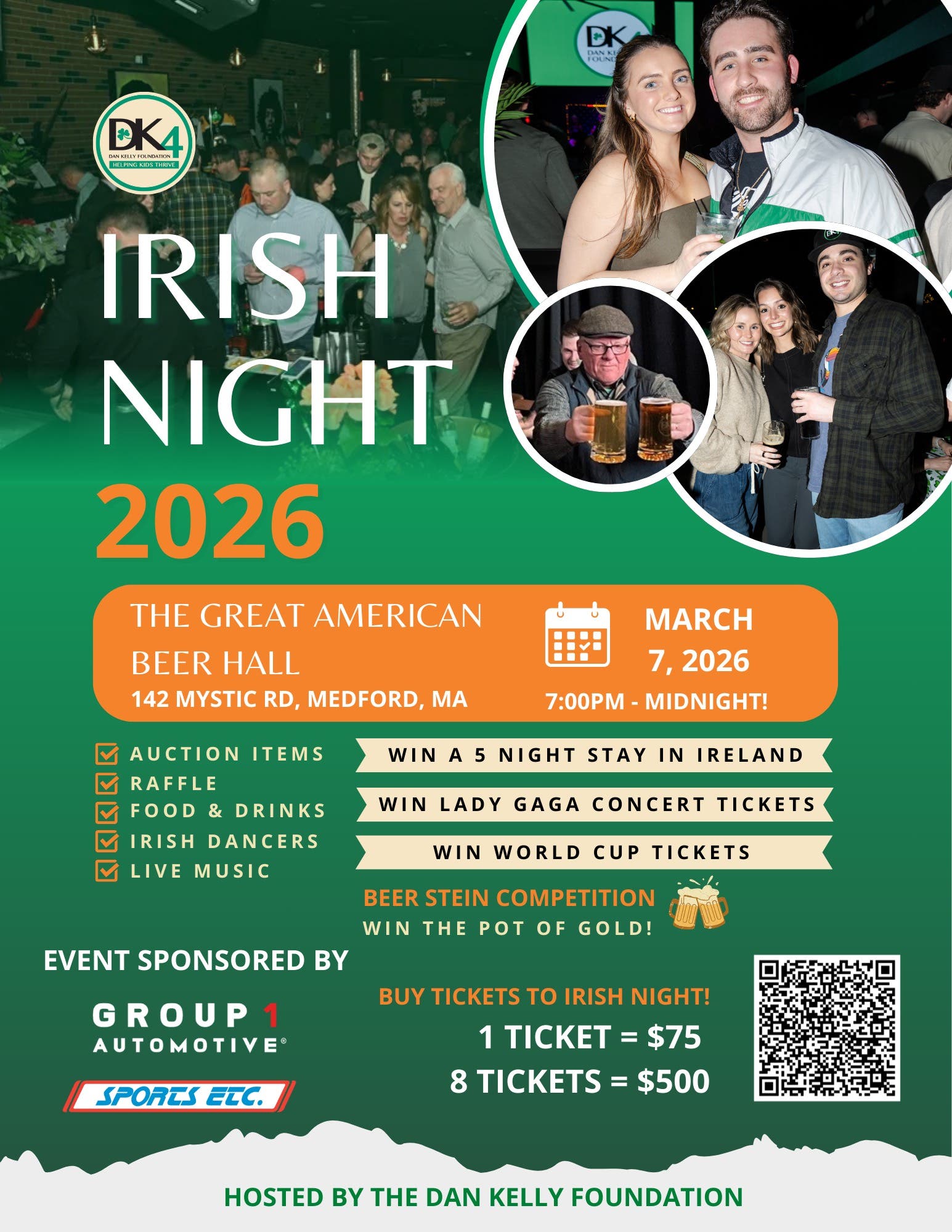 The Dan Kelly Foundation Annual Irish Night