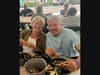 Chris and Yvonne share a smile during the 3rd Annual Crab Feast at The Vero at Newark.