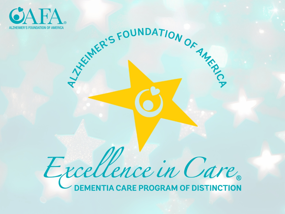 The AFA certification is a testament to Juniper Village at Monroeville’s commitment to advancing excellence in memory care, both within the community and across the greater Monroeville area.