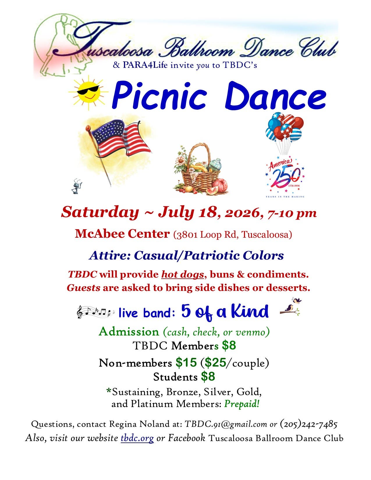 TBDC Picnic Dance