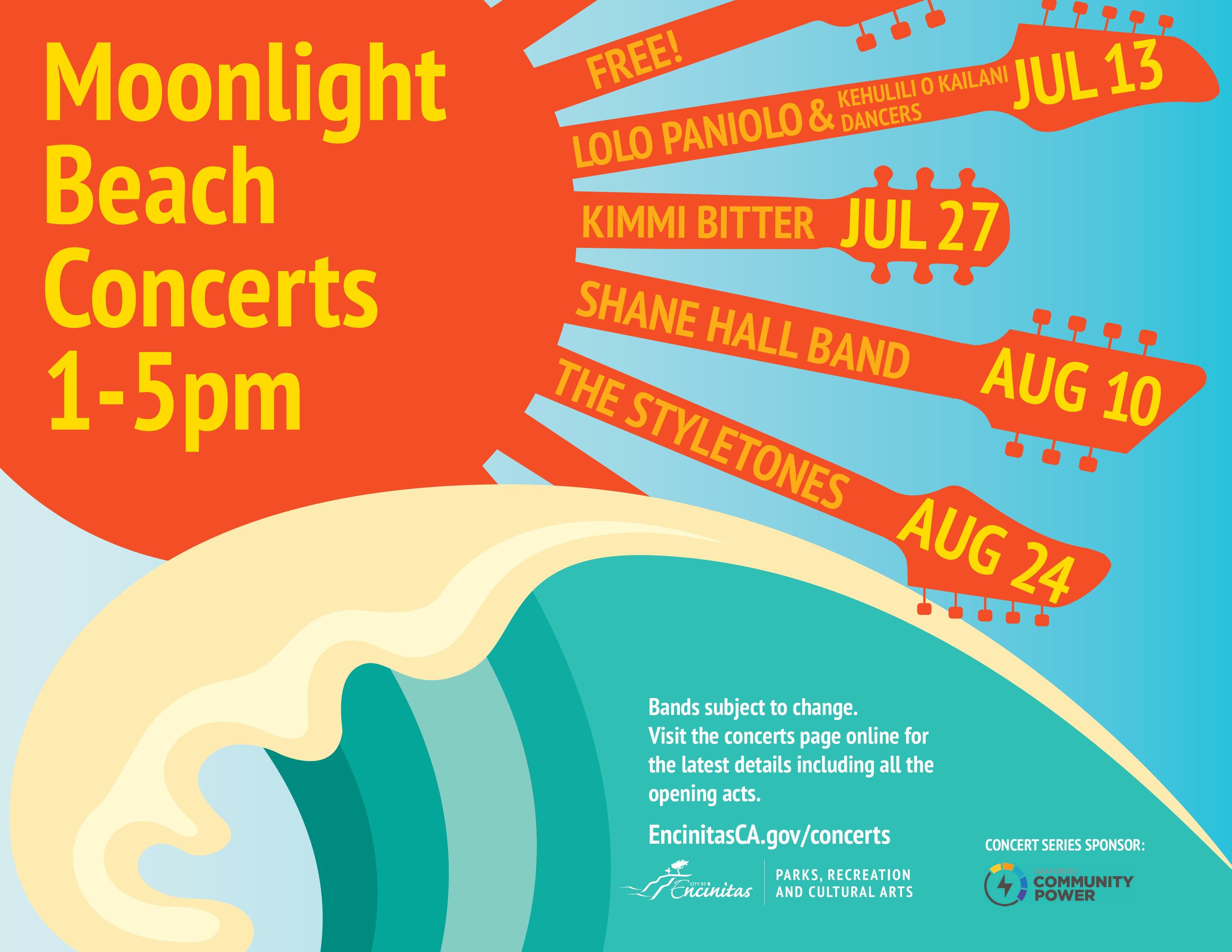 Moonlight Beach Concert: Lolo Paniolo & Kehulili O Kailani Dancers 