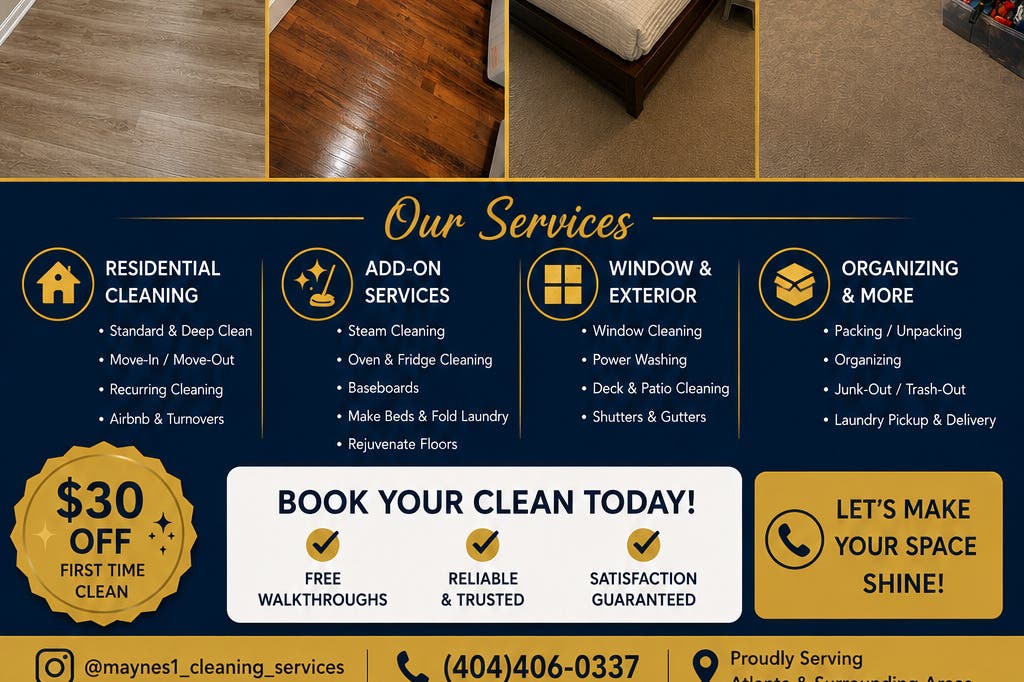 Maynes1 Cleaning Services 