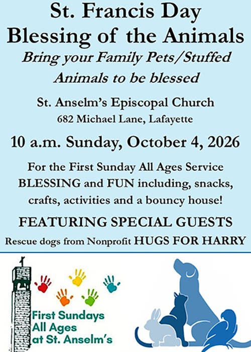 St. Francis Day Blessing Of The Animals