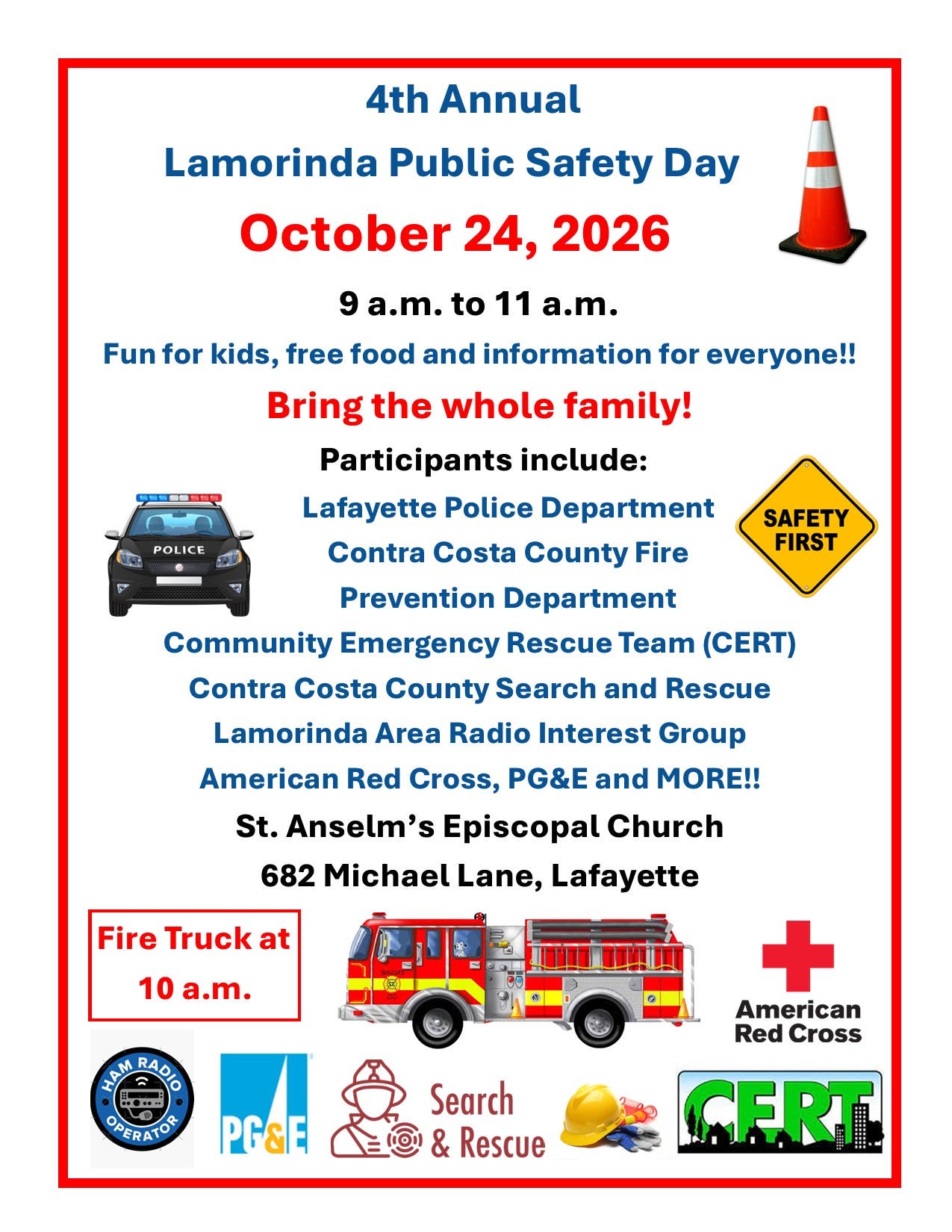 4th Annual Lamorinda Public Safety Day