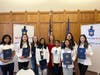 Lt. Governor Susan Bysiewicz presents citations to Ms President US 2024 winners 