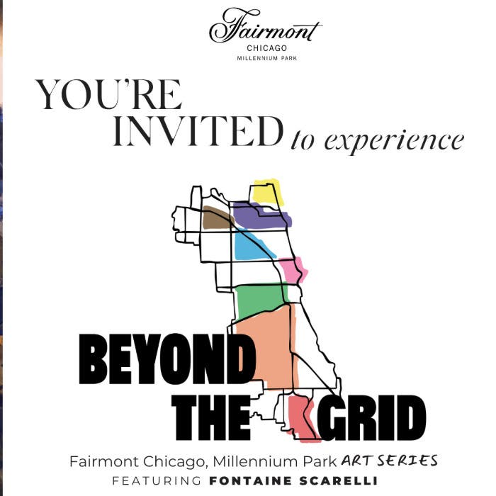 Fairmont Chicago’s ‘Beyond the Grid’ Artist-in-Residence Launch Event 