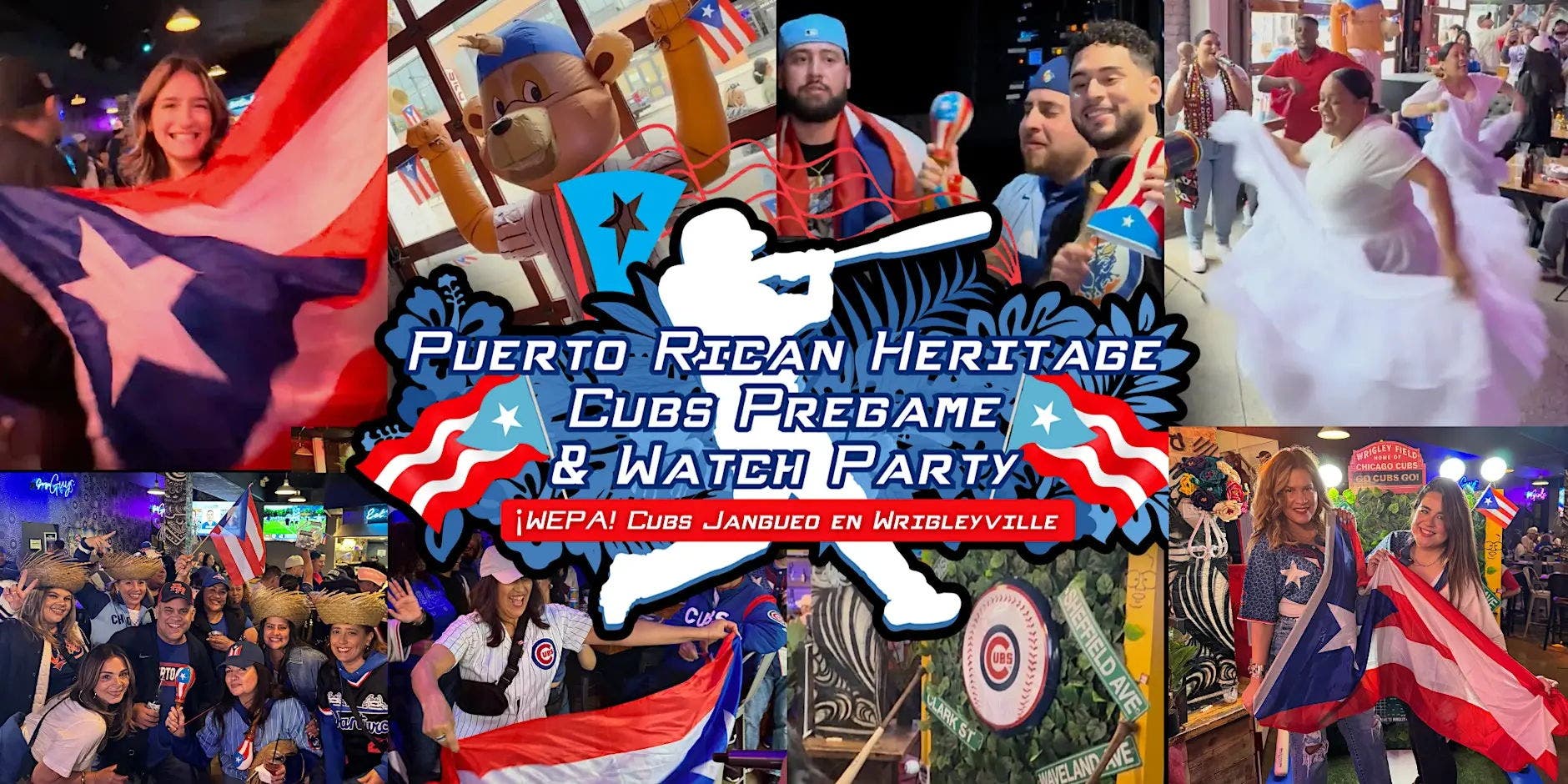 Puerto Rican Heritage Day Cubs Pregame & Watch Party