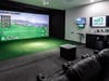 Play the Cave using TrackMan golf simulation technology inside the GolfCave