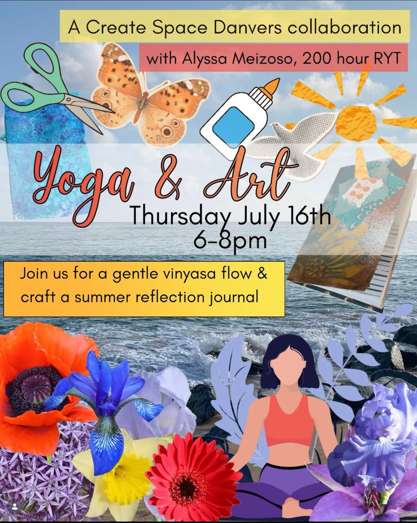 Yoga & Art: Summer Reflection Journal