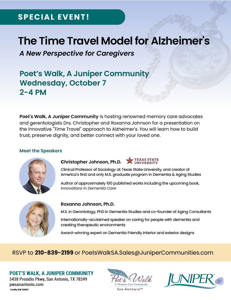 The Time Travel Model for Alzheimer’s: A New Perspective for Caregivers
