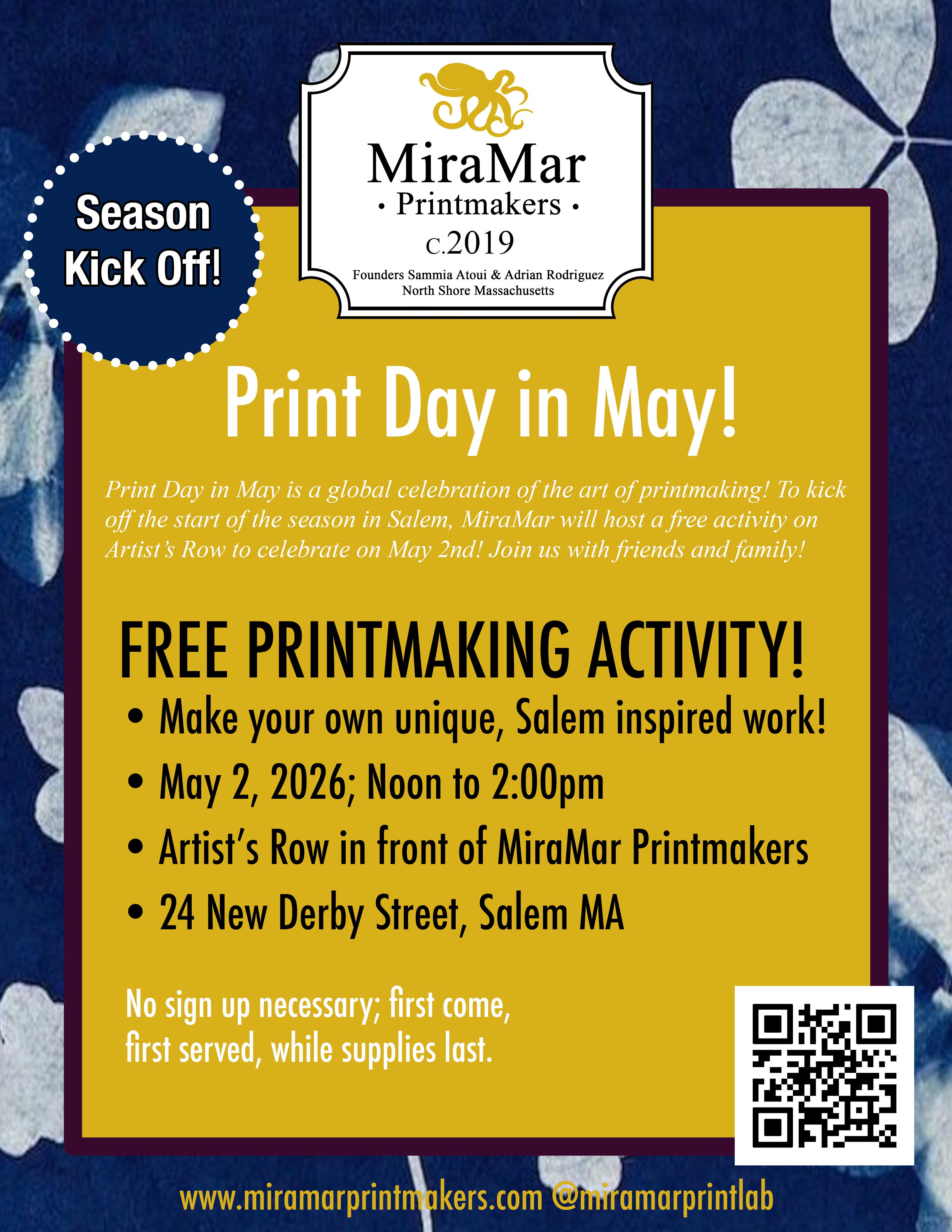 Print Day in May!