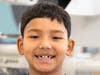 Xavier's new smile
