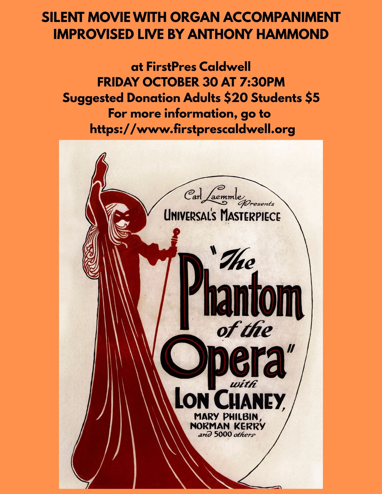 The Phantom of the Opera with Anthony Hammond