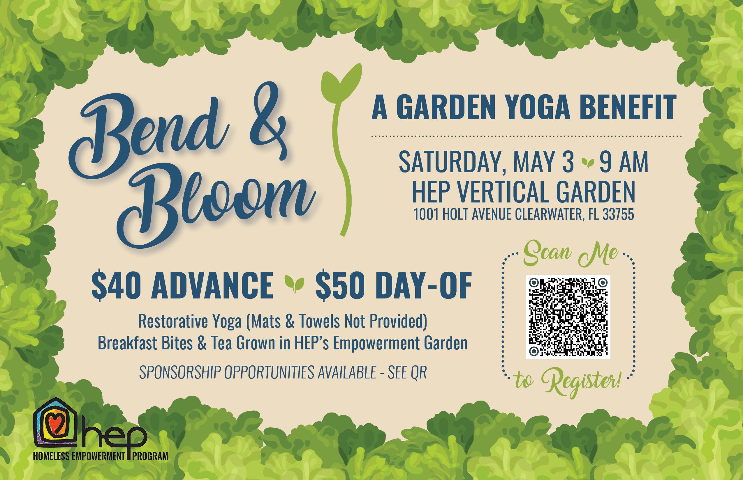 Bend and Bloom: A Garden Yoga Benefit