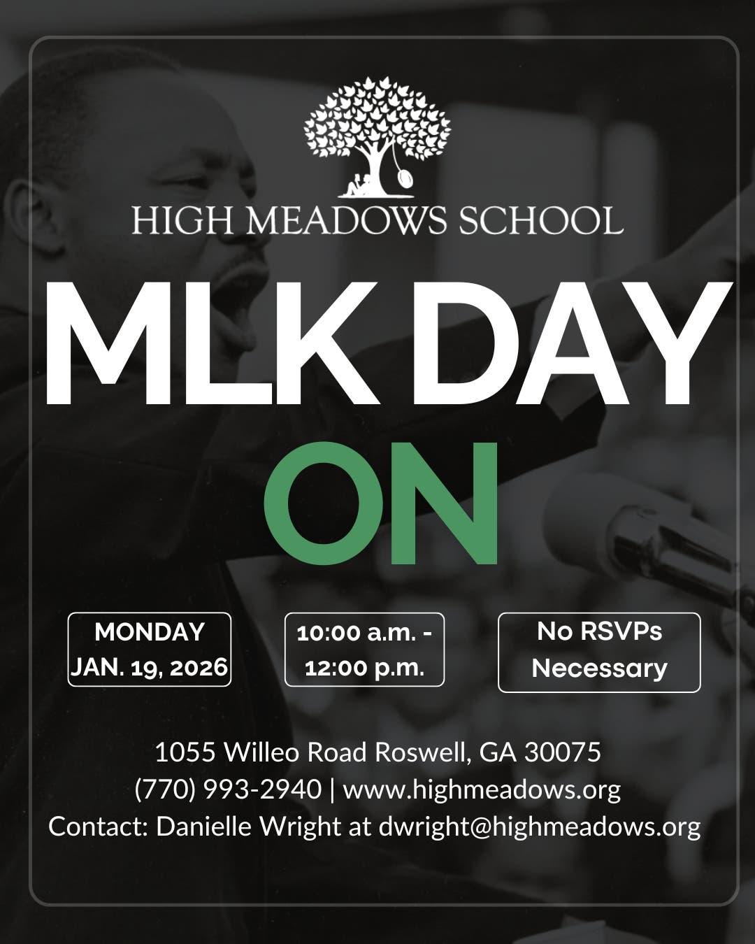 Jan 19 | MLK Day "ON" | Roswell, GA Patch