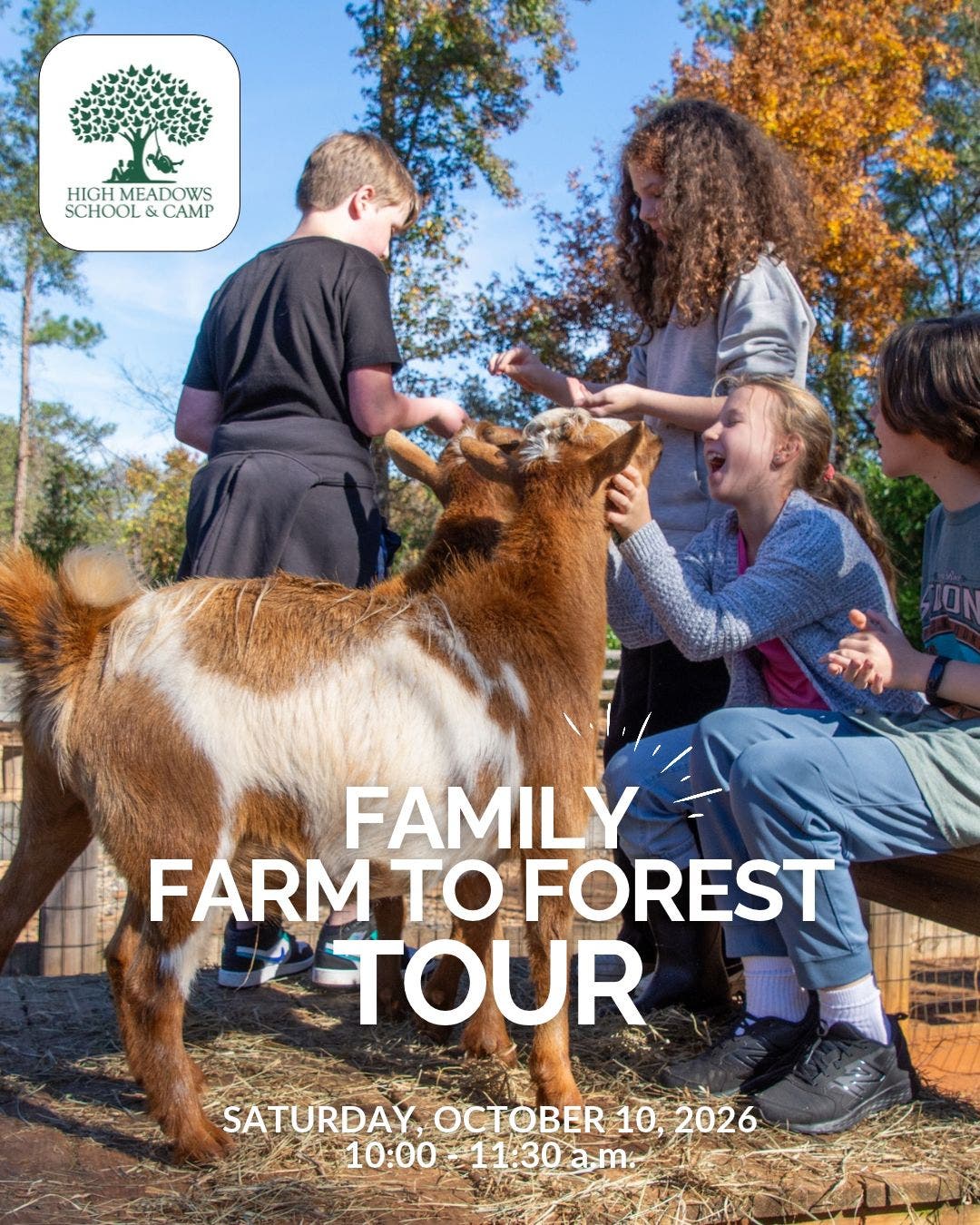 High Meadows School Family Farm to Forest Tour