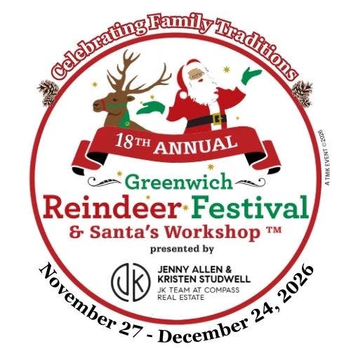 18th Annual Greenwich Reindeer Festival & Santa’s Workshop