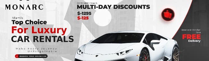 Monarc VIP Luxury & Exotic Car Rentals Miami