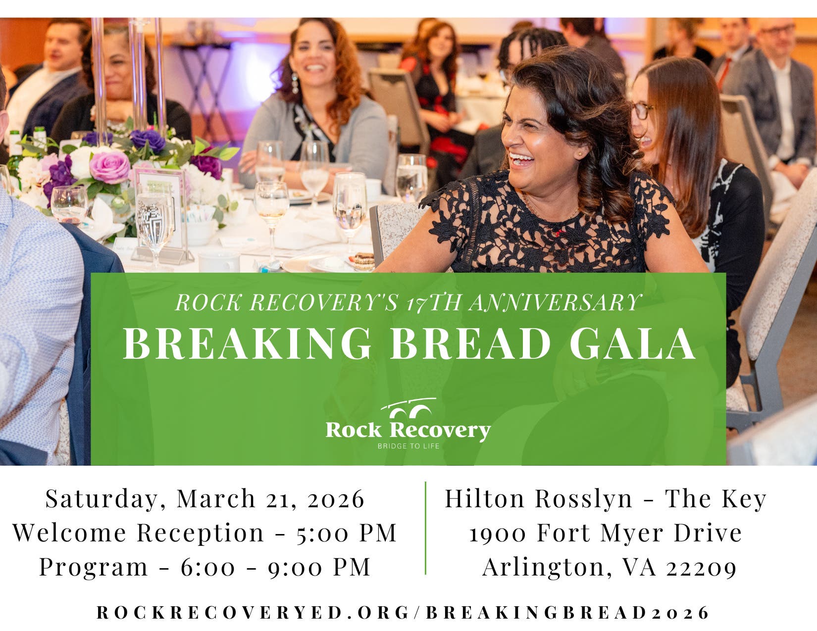 Rock Recovery 17th Annual Breaking Bread Gala