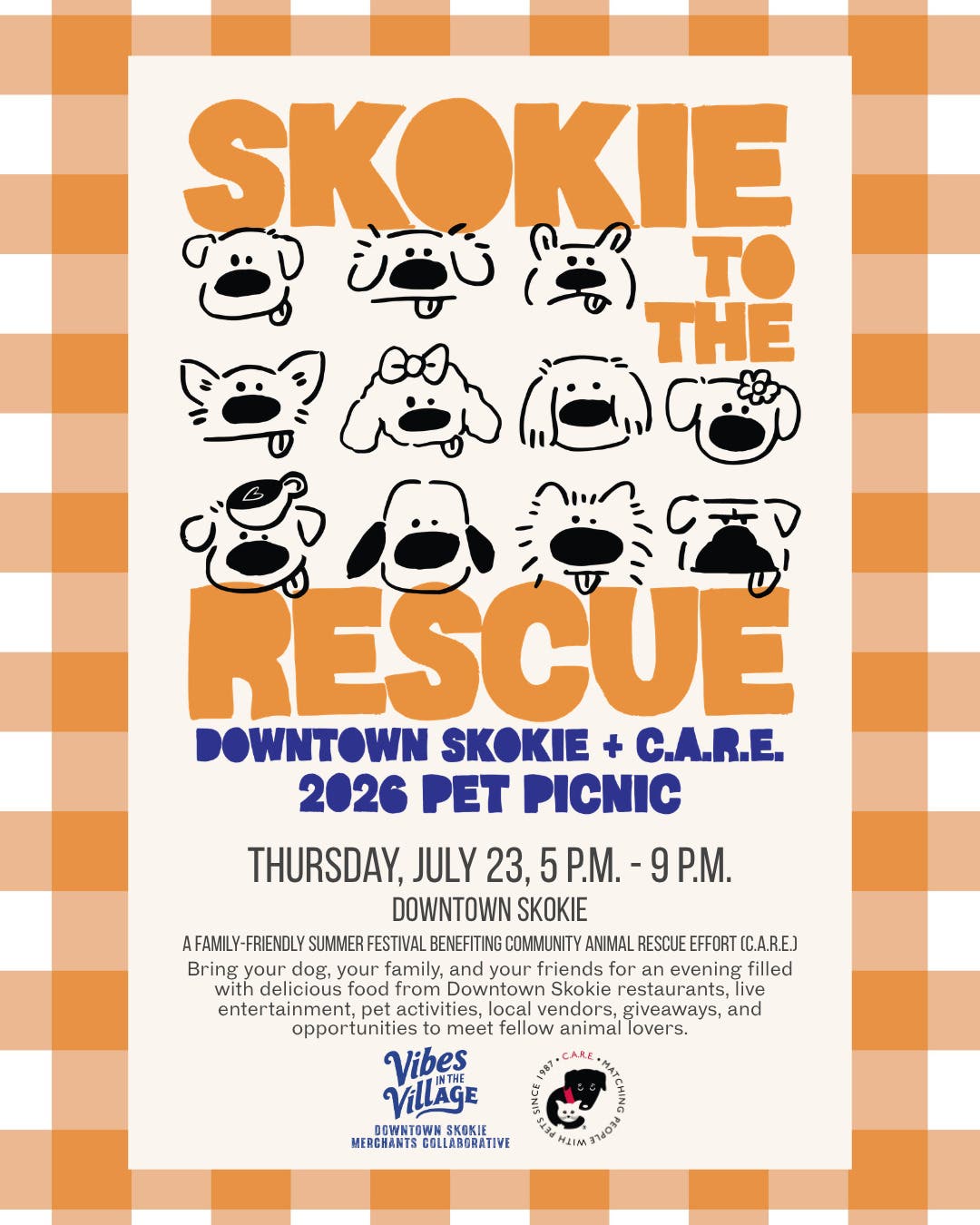 2nd Annual Pups & Purrs Pet Picnic Returns to Downtown Skokie July 23