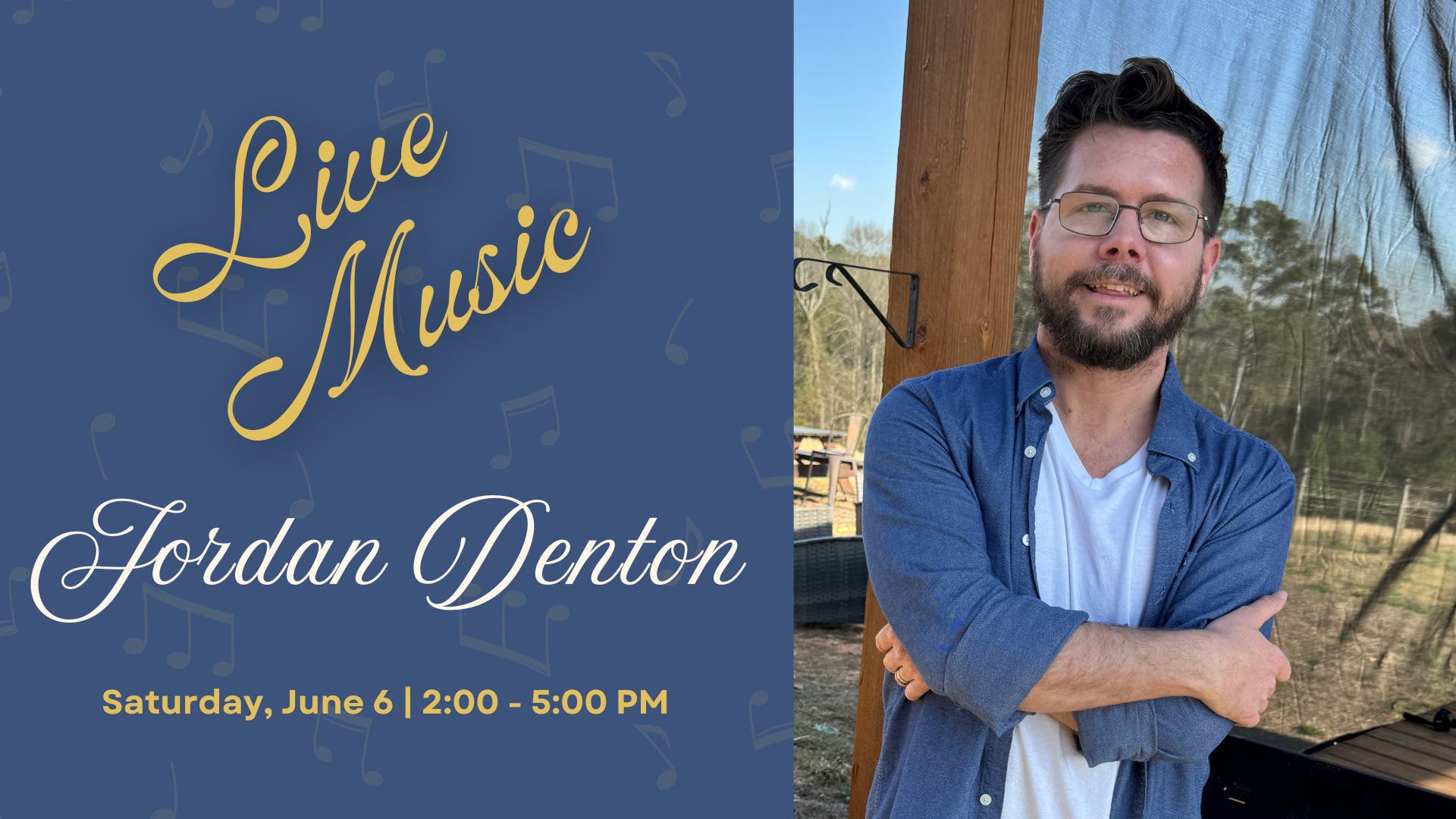 Jordan Denton Live Music at Canoe Vineyard