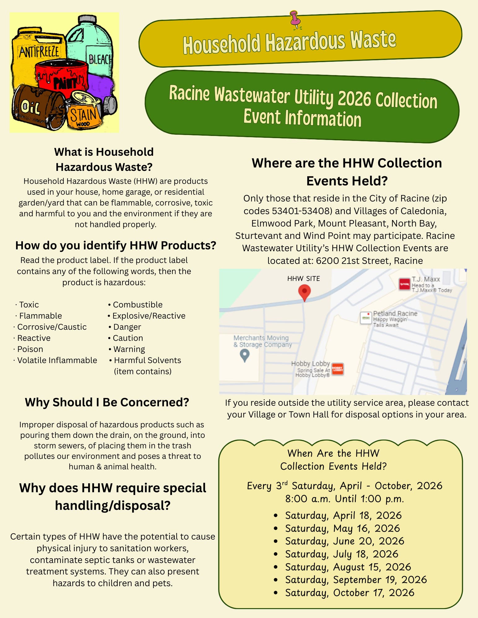 Household Hazardous Waste Collection Event